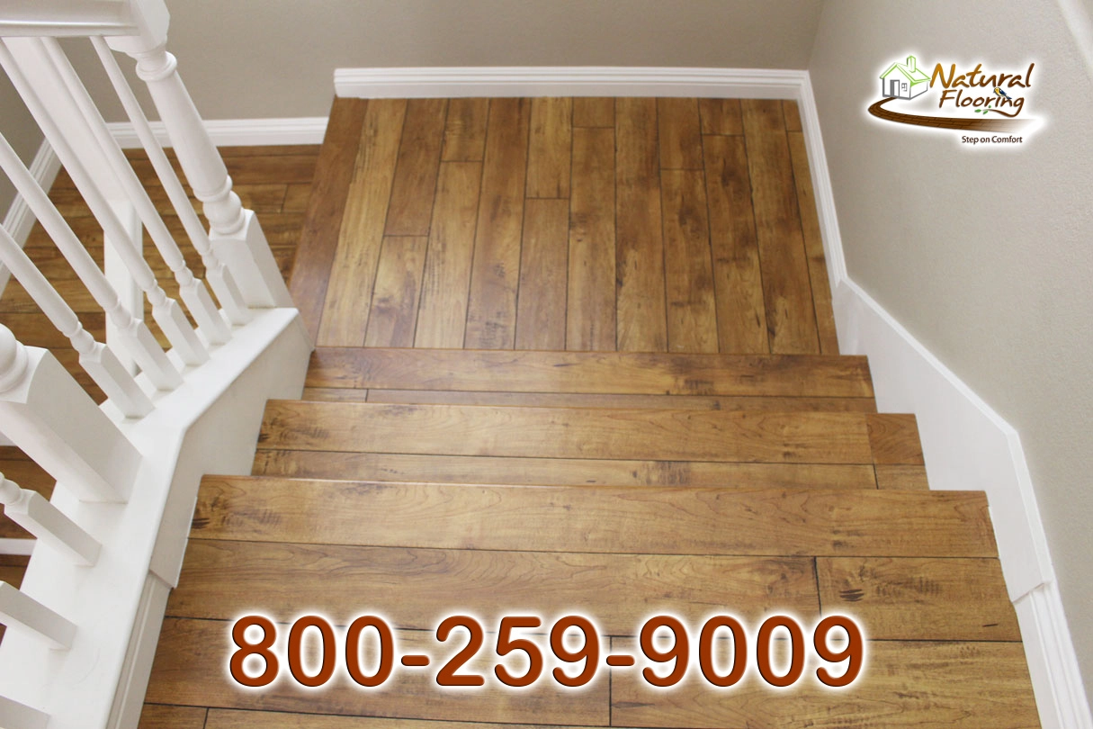 Closed Step White Riser White Skirtboard