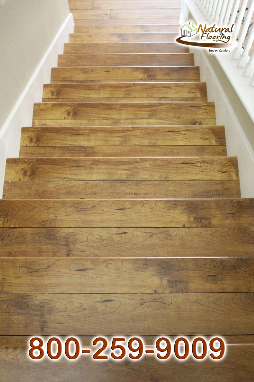 Closed Step White Riser White Skirtboard