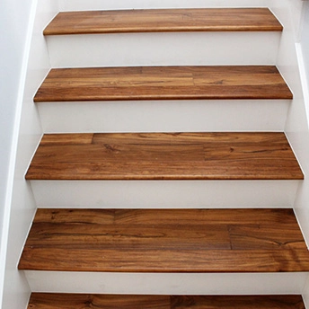 Acacia Broadway Handscraped Engineered Wood Stairs Urban 7 592817