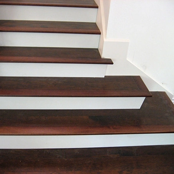 Hickory Antique Wood Stairs 2