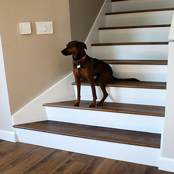 Nordic Field Oak SPC Stairs Essen 1