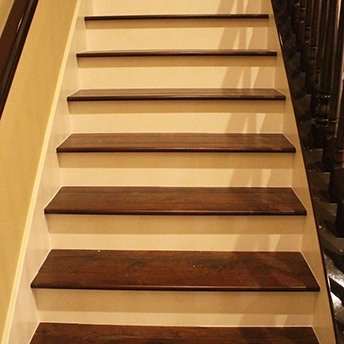 Walnut Haleakala Handscraped Engineered Wood Stairs Mamre 3 581388