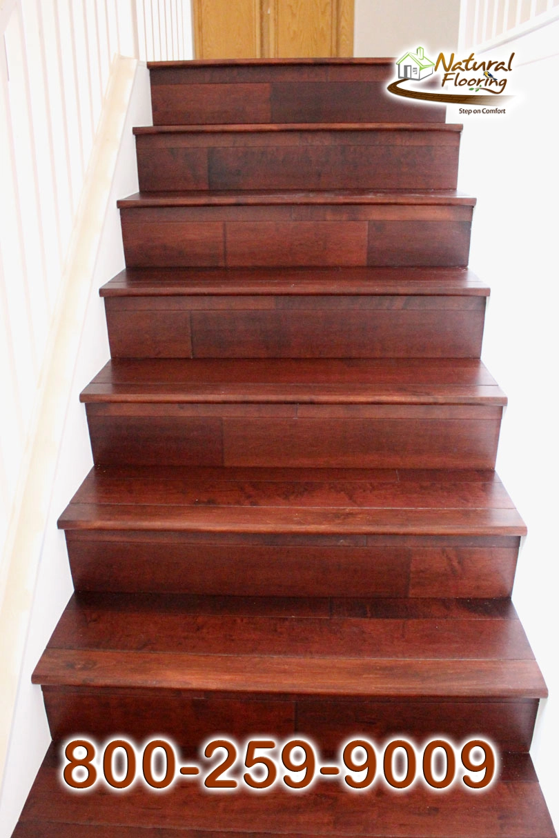 Closed Stairs, Floor Riser without Skirtboard