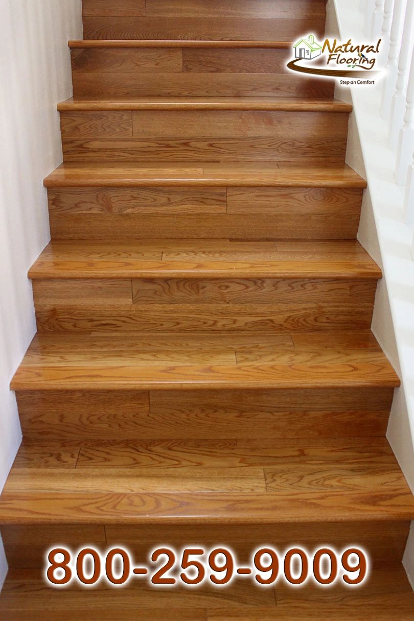 Closed Stairs, Floor Riser without Skirtboard