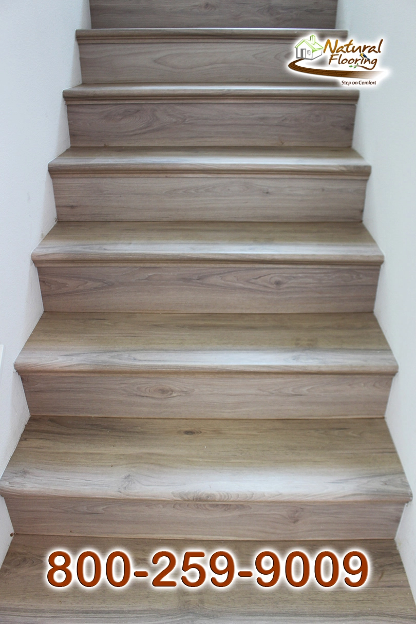 Closed Stairs, Floor Riser without Skirtboard