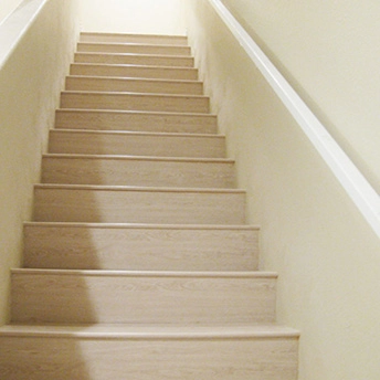 Columbus White Oak Laminate Stairs Eternity 1