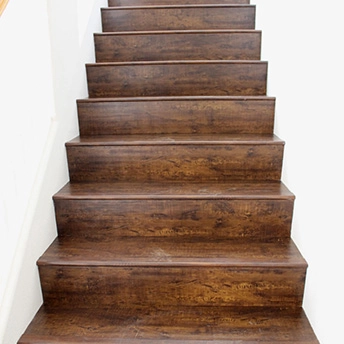 Dark Walnut Laminate Stairs Eastwood 2