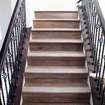 Oak Coast Icon White Wash Engineered Wood Stairs Oasis 3 540670