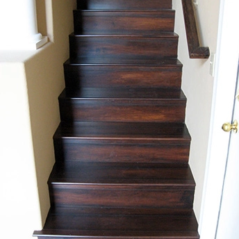 Red Tobacco French Laminate Stairs Eastwood 1