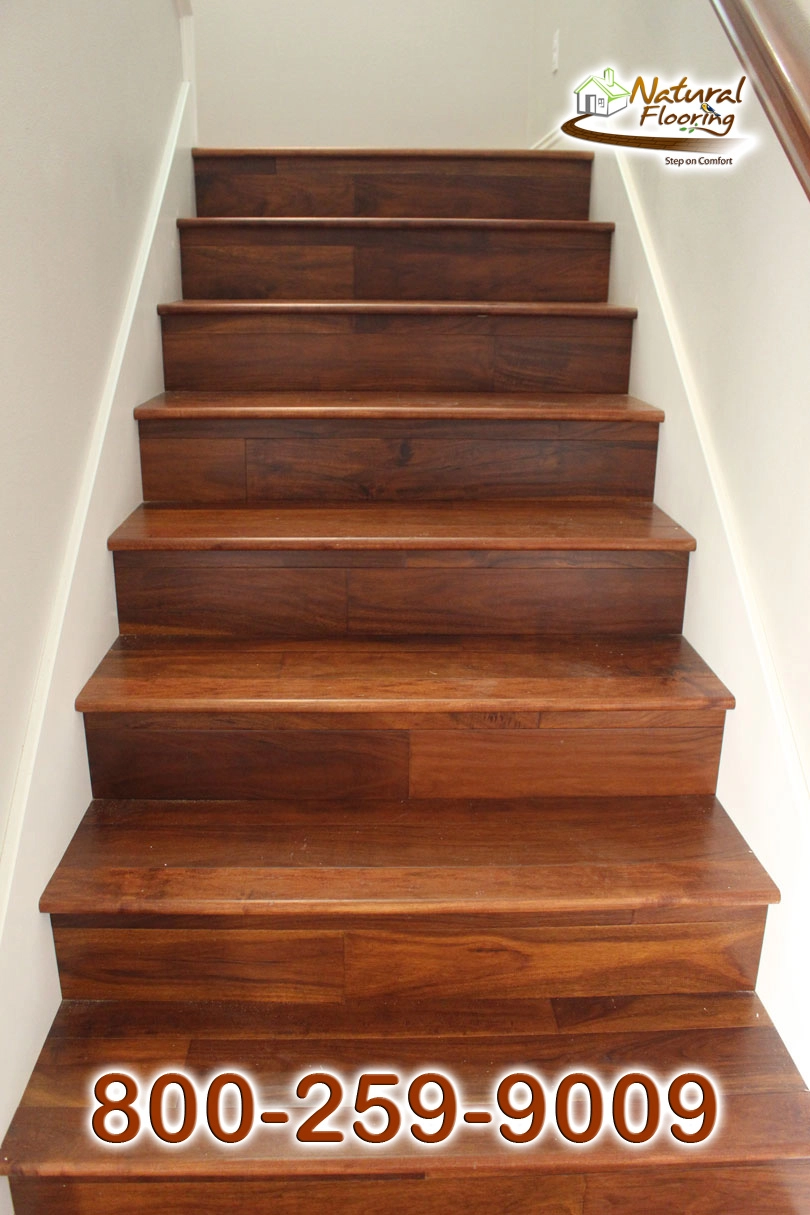 Closed Stairs, Floor Riser with White Skirtboard
