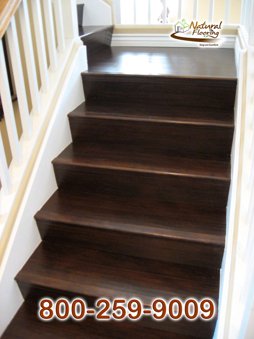 Closed Stairs, Floor Riser with White Skirtboard