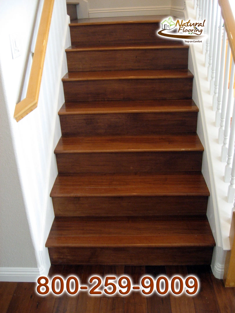 Closed Stairs, Floor Riser with White Skirtboard