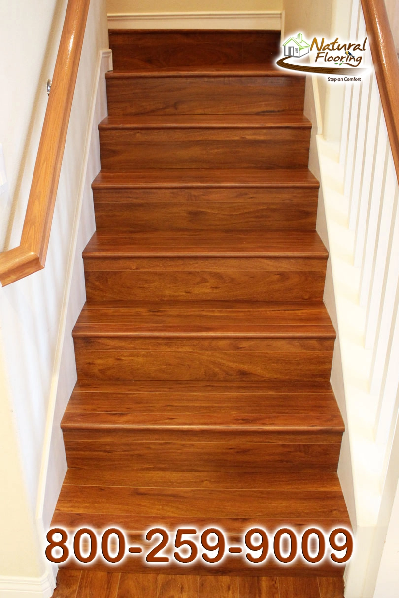 Closed Stairs, Floor Riser with White Skirtboard