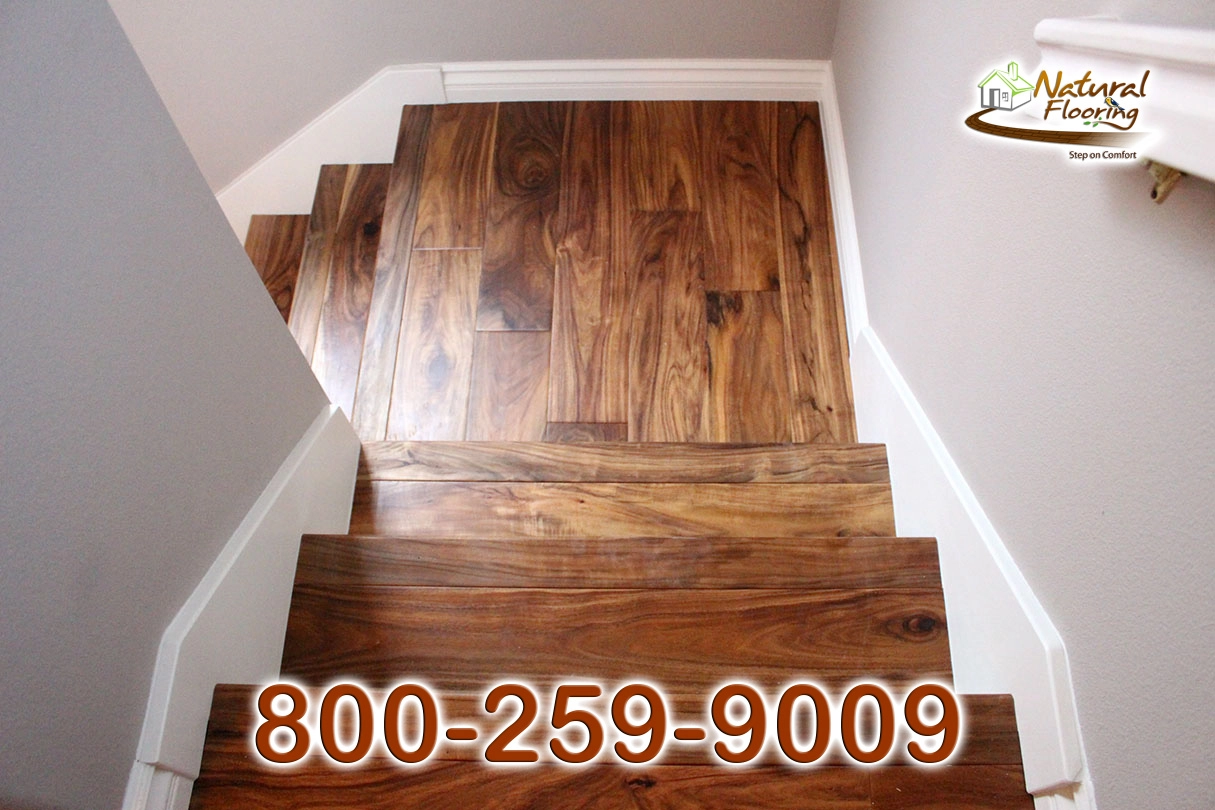 Closed Stairs, Floor Riser with White Skirtboard