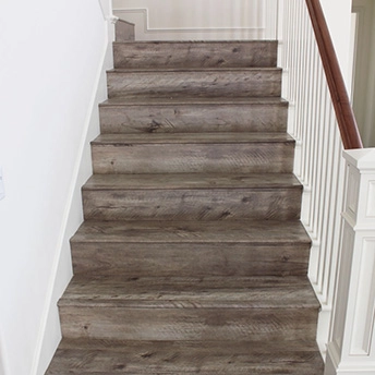 High Country Collection Grey Mare F2456 Laminate Stairs California Click 1
