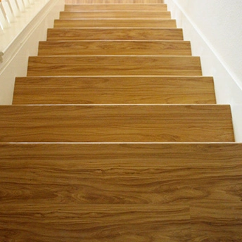 Maple Wheat Distressed Laminate Stairs Eastwood 3