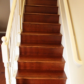 Maple Whiskley Distressed Engineered Wood Stairs Urban 1