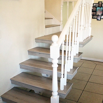 Silver Lake Laminate Floating Stairs 2