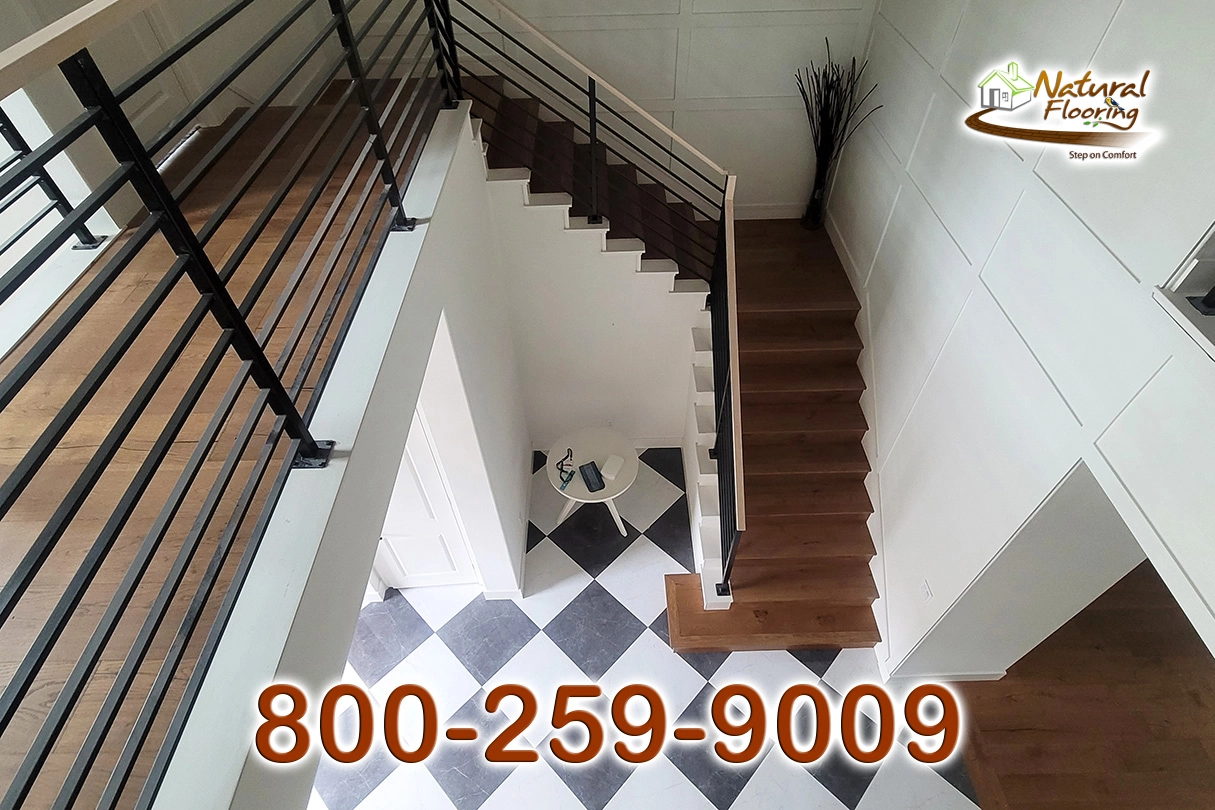 Opened Stairs Floor Riser, False Riser & Tread