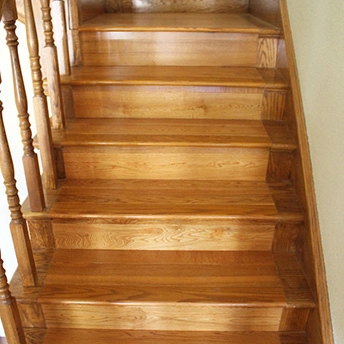 Oak Prarier Wheat Smooth Engineered Wood Stairs Garrison 3