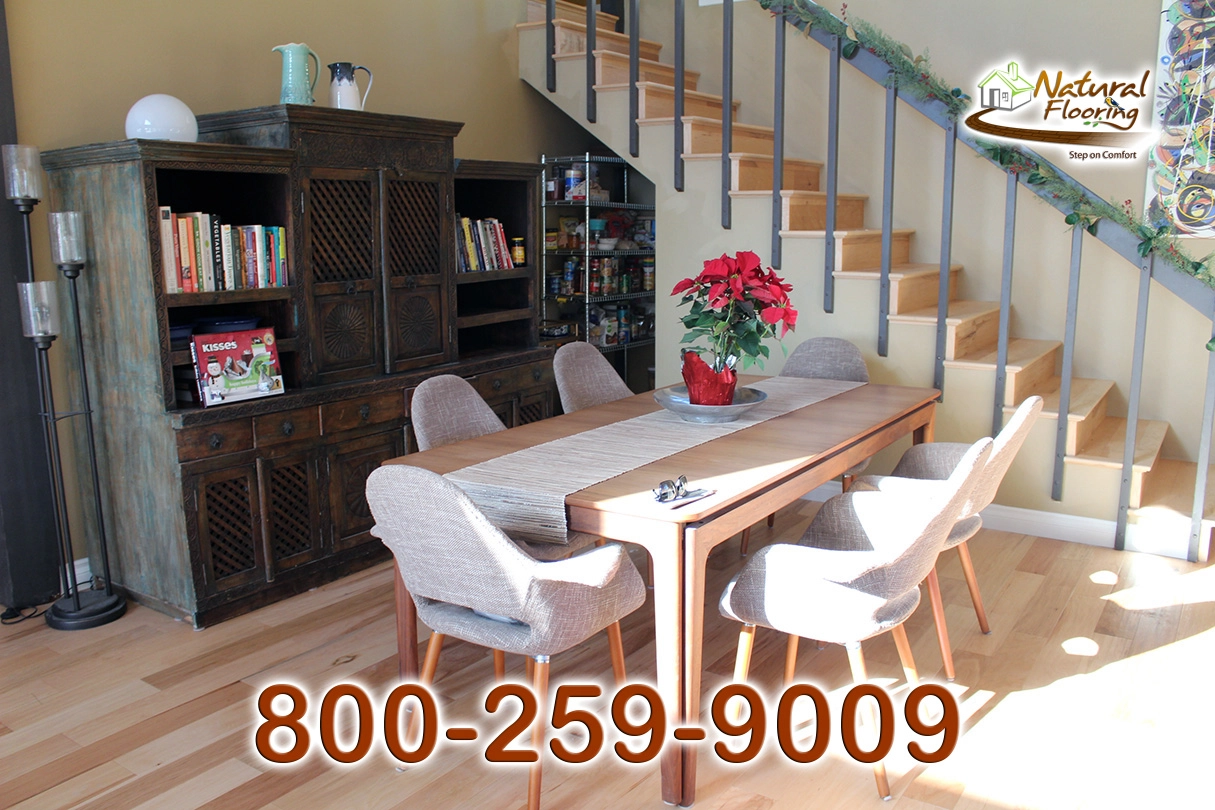 Opened Stairs, Floor Riser without Skirtboard