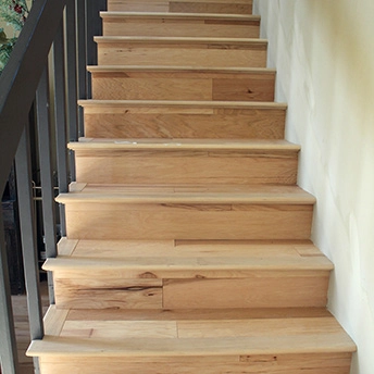 Hickory Beaufort Wood Stairs Garrison 2