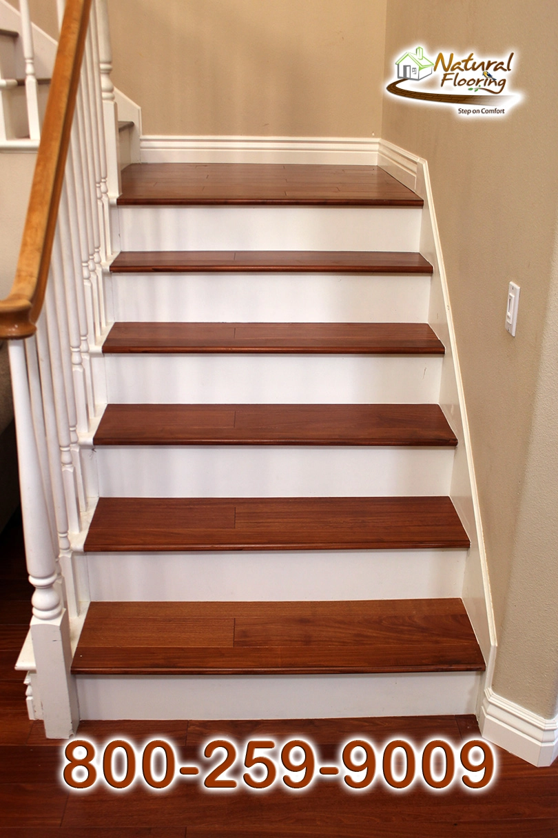 Opened Stairs, White Skirtboard, and False Treads & Riser