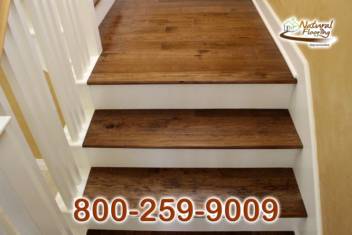 Opened Stairs, White Skirtboard, and False Treads & Riser