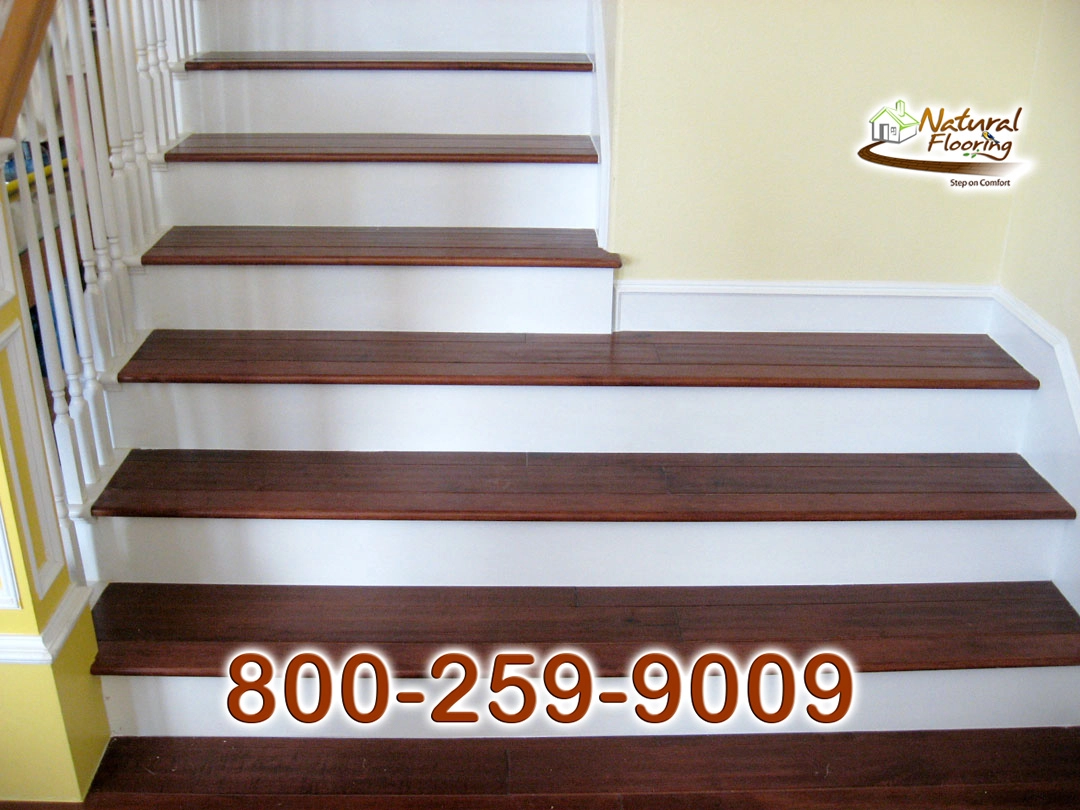 Opened Stairs, White Skirtboard, and False Treads & Riser