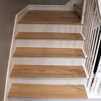 Oak Tuscan Wood Stairs PDI 2