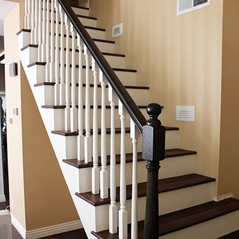 Exotic Walnut SPC Stairs SPC 1