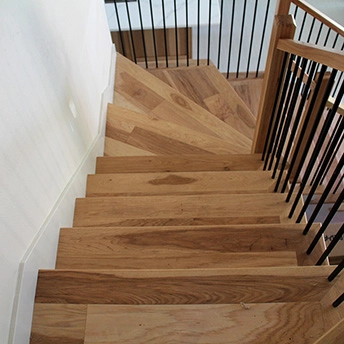 Hickory Sunglow Wood Stairs Tecsun 1