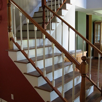 Maple Sunshine Wood Stairs 3