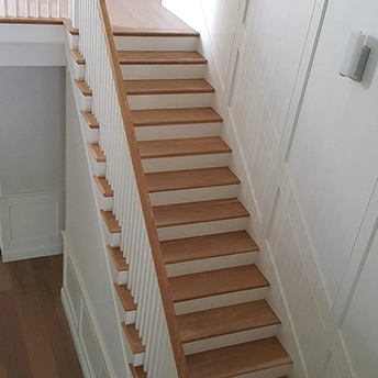 Wood Floor Solid Stairs Versa Balanca 11
