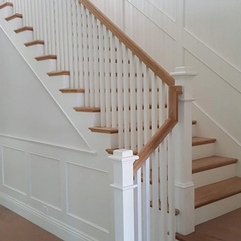 Wood Floor Solid Stairs Versa Balanca 14