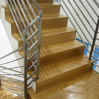 Solid Wood Stairs 5