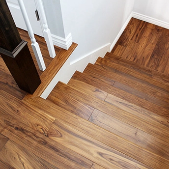 Acacia Broadway Handscraped Engineered Wood Stairs Urban 9 923975