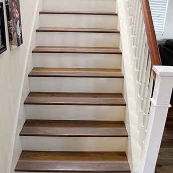 Brown Fudge LVT Stairs Eastwood 1 741236