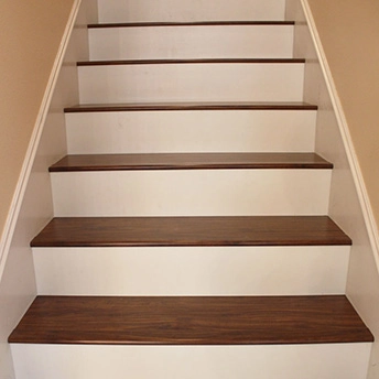 Exotic Walnut Laminate Stairs Eastwood 2 257707