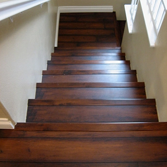 French Walnut Laminate Stairs 2 499258