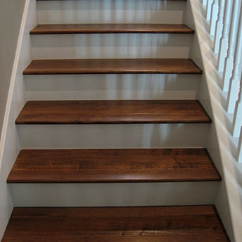 Maple Arches Handscraped Engineered Wood Stairs Mamre 1 102959