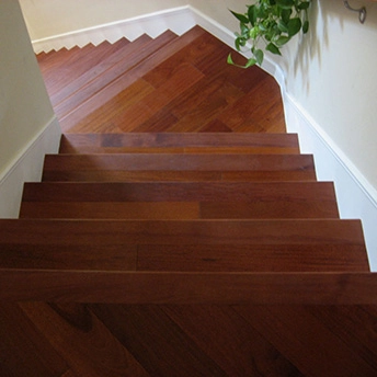 Santos Mahogany Wood Stairs 1 977168