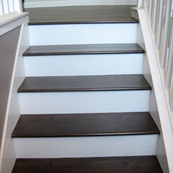 Smoked Almond Distressed Laminate Stairs Eternity 2 785098