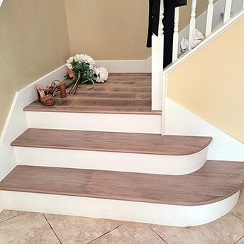 Curved Starting Step 2