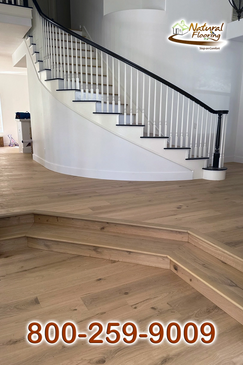 Area transition steps