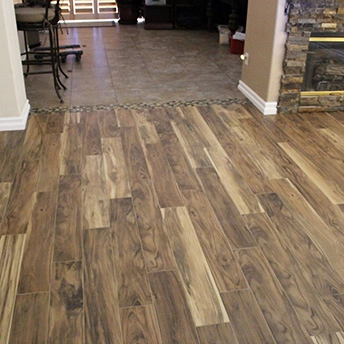 Acacia Wood Tile Floor 3