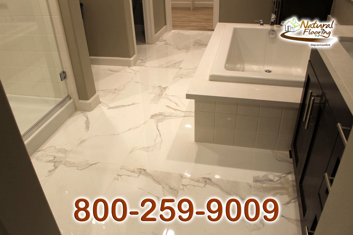 Artificial Marble Bathroom Floor