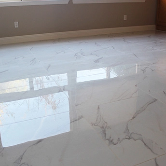 Artificial Glossy Marble Tile Floor 2