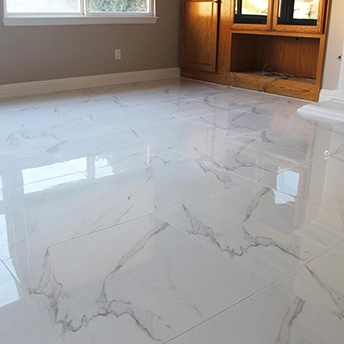 Artificial Glossy Marble Tile Floor 3
