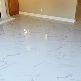 Artificial Glossy Marble Tile Floor 6